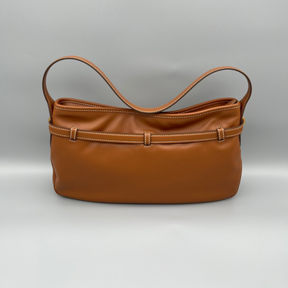 Exklusive Miu Miu Aventure Bag in Braun Cognac – italienische Luxus-Tasche für Damen