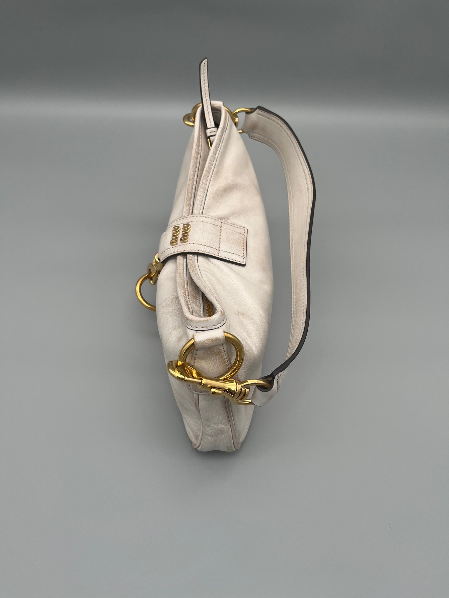 Miu Miu Schultertasche Leder